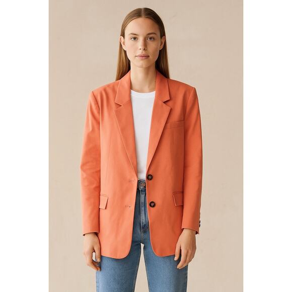 Everlane The Oversized Blazer in Salmon Women's 4 - Picture 1 of 7
